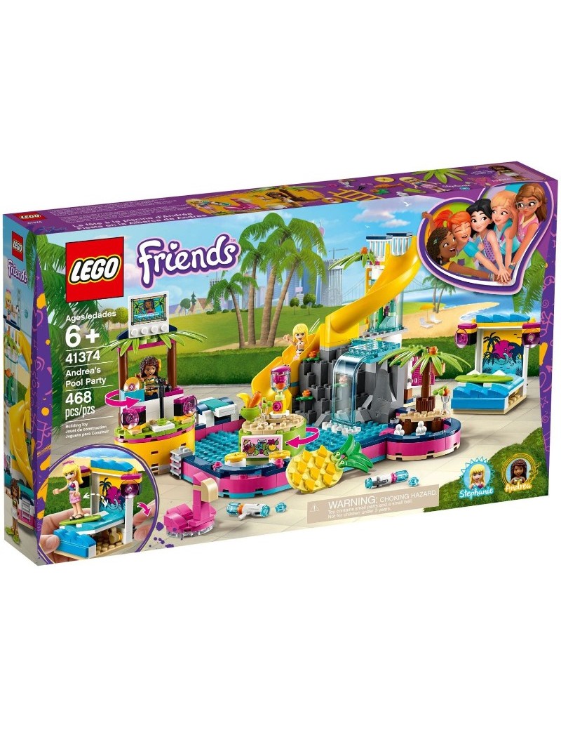 Lego friends hot sale andreas pool party