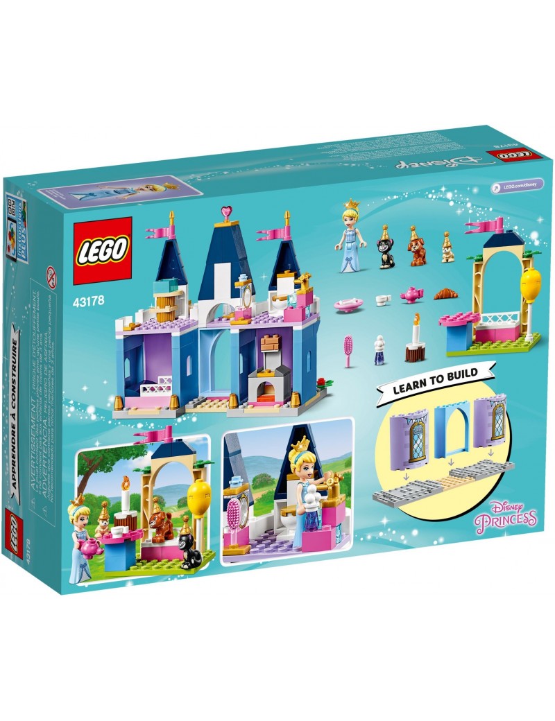 spøgelse give Udfyld LEGO 43178 Cinderella's Castle Celebration - לגוהיטס