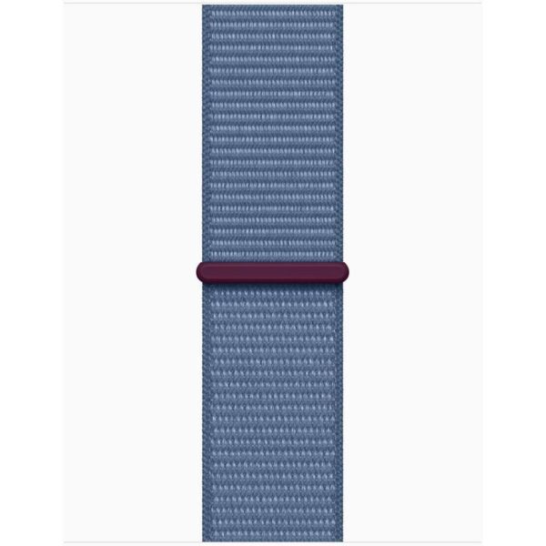 ⁦Apple Smartwatch Watch SE 2023 iOS GPS, 40 mm, NFC, Aluminium, silber, winterblau⁩ – תמונה ⁦3⁩