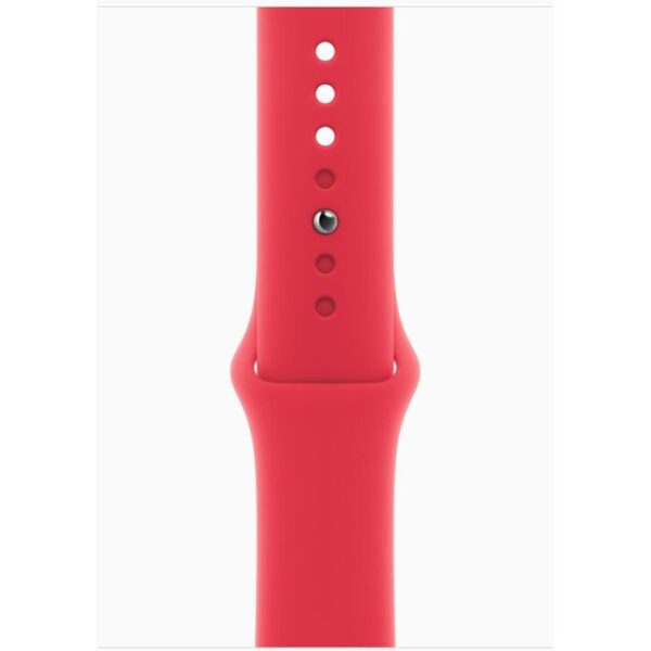 ⁦Apple Smartwatch Watch Series 9 iOS GPS Cellular, 45 mm, M/L, NFC, EKG, Aluminium, product red⁩ – תמונה ⁦3⁩