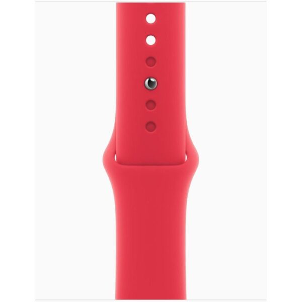 ⁦Apple Smartwatch Watch Series 9 iOS GPS Cellular, 41 mm, S/M, NFC, EKG, Aluminium, product red⁩ – תמונה ⁦3⁩