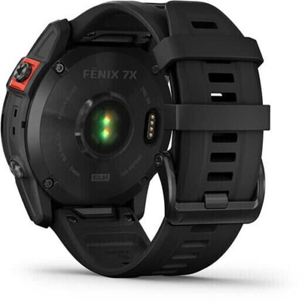 ⁦Garmin Smartwatch fenix 7X Solar Edition GPS, 51 mm, NFC, Silber, Graphit⁩ – תמונה ⁦4⁩