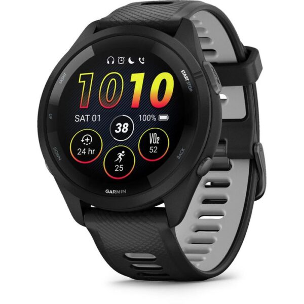 Garmin Smartwatch Forerunner 265 GPS, 46 mm, NFC, schwarz