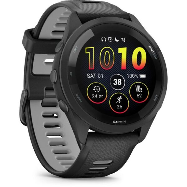 ⁦Garmin Smartwatch Forerunner 265 GPS, 46 mm, NFC, schwarz⁩ – תמונה ⁦3⁩