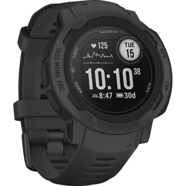 ⁦Garmin Smartwatch Instinct 2 GPS, 45 mm, Schiefergrau⁩ – תמונה ⁦7⁩