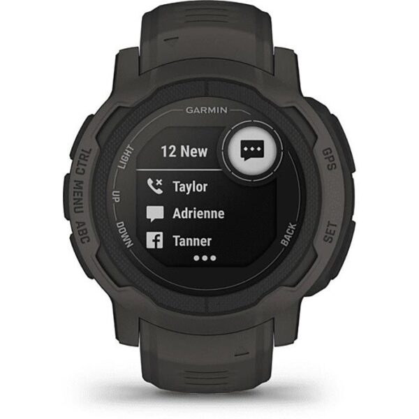 ⁦Garmin Smartwatch Instinct 2 GPS, 45 mm, Schiefergrau⁩ – תמונה ⁦8⁩