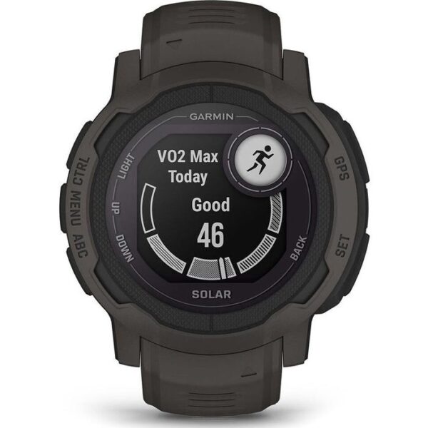 ⁦Garmin Smartwatch Instinct 2 Solar GPS, 45 mm, Schiefergrau⁩ – תמונה ⁦2⁩