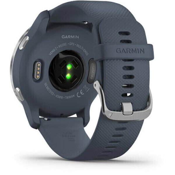 ⁦Garmin Smartwatch Venu 2 GPS, 45 mm, NFC, Granitblau⁩ – תמונה ⁦3⁩