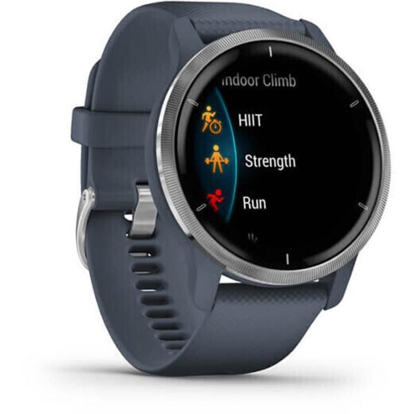 ⁦Garmin Smartwatch Venu 2 GPS, 45 mm, NFC, Granitblau⁩ – תמונה ⁦8⁩