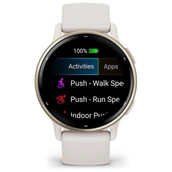 ⁦Garmin Smartwatch Vivoactive 5 GPS, 42 mm, NFC, cremegold⁩ – תמונה ⁦2⁩