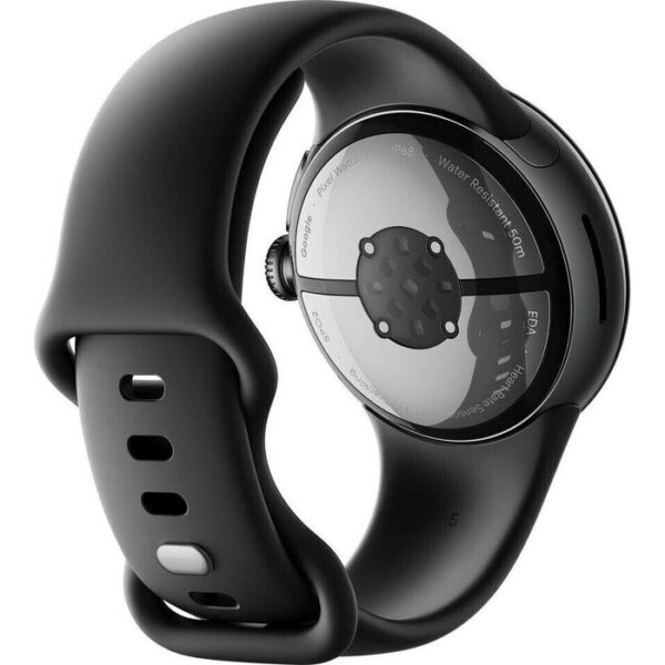 ⁦Google Smartwatch Pixel Watch 2 GPS LTE, 41 mm, M/L, NFC, EKG, Aluminium, obsidian schwarz⁩ – תמונה ⁦4⁩