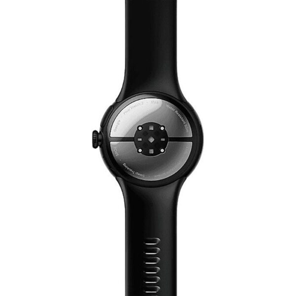 ⁦Google Smartwatch Pixel Watch 2 GPS LTE, 41 mm, M/L, NFC, EKG, Aluminium, obsidian schwarz⁩ – תמונה ⁦6⁩