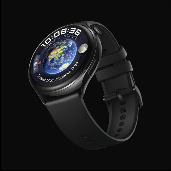 ⁦Huawei Smartwatch Watch 4 GPS LTE, 46 mm, NFC, EKG, Edelstahl, schwarz⁩ – תמונה ⁦8⁩