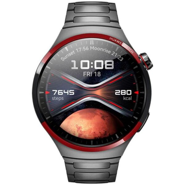 ⁦Huawei Smartwatch Watch 4 Pro Space Edit. GPS LTE, 47 mm, NFC, EKG, Titan, anthrazit⁩ – תמונה ⁦2⁩