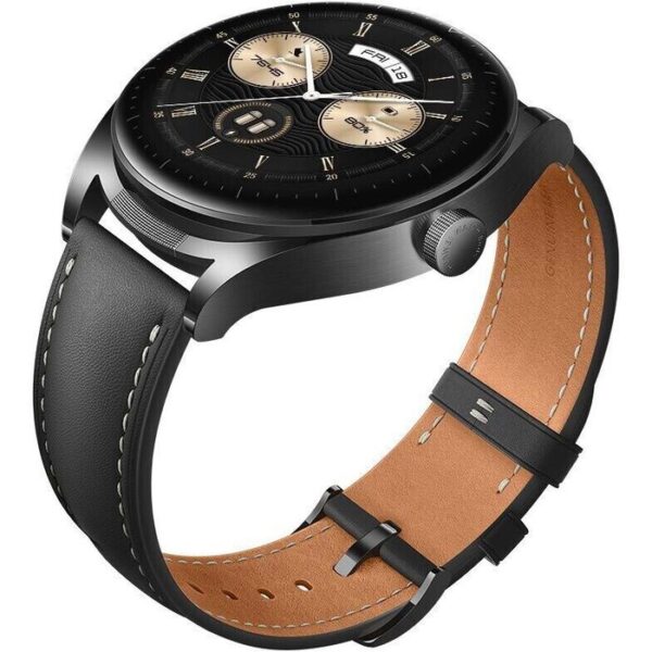 ⁦Huawei Smartwatch Watch Buds GPS, 47 mm, NFC, Edelstahl, schwarz⁩ – תמונה ⁦3⁩