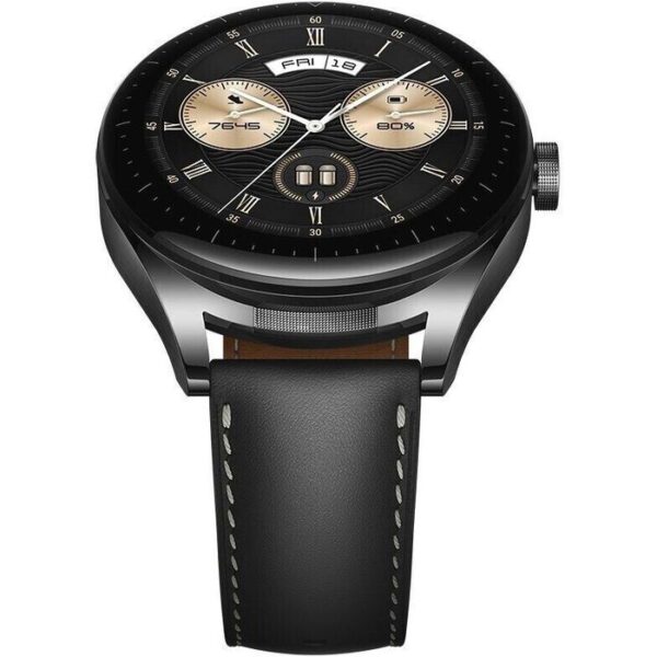 ⁦Huawei Smartwatch Watch Buds GPS, 47 mm, NFC, Edelstahl, schwarz⁩ – תמונה ⁦4⁩