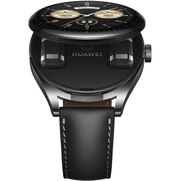 ⁦Huawei Smartwatch Watch Buds GPS, 47 mm, NFC, Edelstahl, schwarz⁩ – תמונה ⁦5⁩