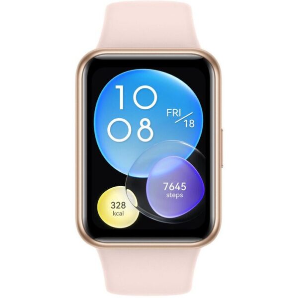 ⁦Huawei Smartwatch Watch Fit 2 Active GPS, 46 mm, Sakura Pink⁩ – תמונה ⁦2⁩