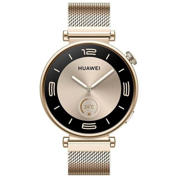 ⁦Huawei Smartwatch Watch GT 4 GPS, 41 mm, NFC, Edelstahl, gold⁩ – תמונה ⁦2⁩