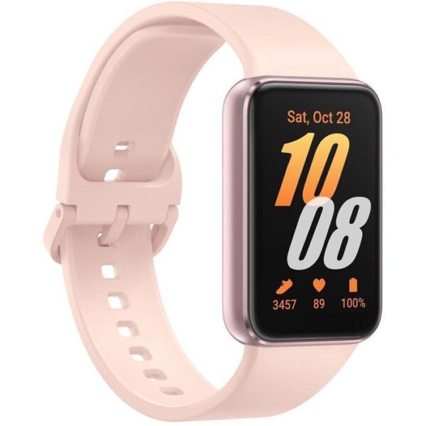 ⁦Samsung Smartwatch Galaxy Fit3, 43 mm, Aluminium, rosa⁩ – תמונה ⁦3⁩