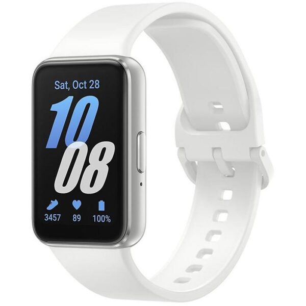 Samsung Smartwatch Galaxy Fit3, 43 mm, Aluminium, weiß